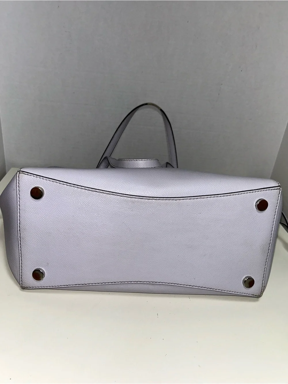 Michael Kors Voyager Light Lilac Saffiano Leather Tote Bag Shoulder Bag